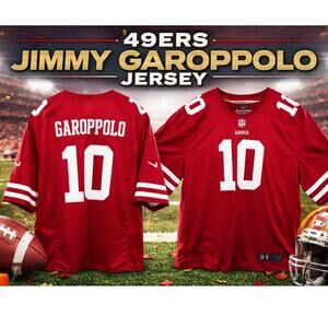 NFL San Francisco 49ER Football Jersey #10 Jimmy Garoppolo Size 3XL Big & Tall